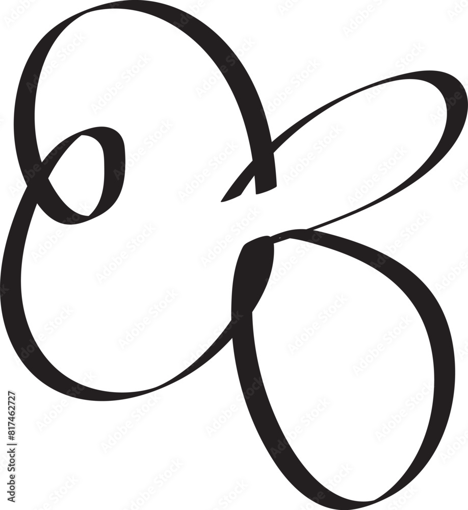 Abstract Flower - Hand Drawn Vector Illustration Abstract Flower - Hand Drawn Vector Illustration