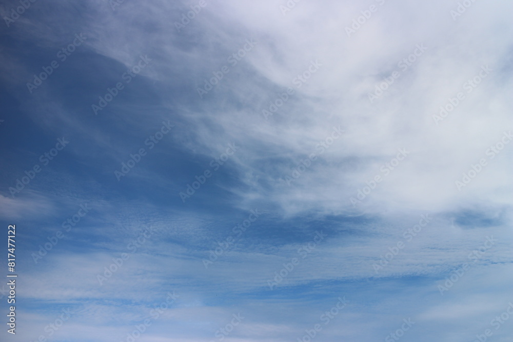 Fototapeta premium blue sky clouds
