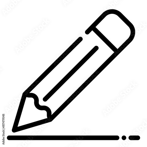 Penci Icon in Line Style