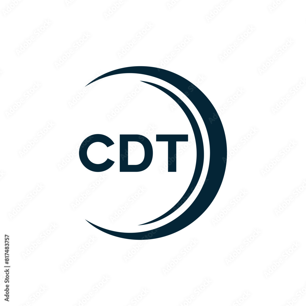 CDT logo. C D T design. White CDT letter. CDT, C D T letter logo design. C D T letter logo design in FIVE, FOUR, THREE, style. letter logo set in one artboard. C D T letter logo vector design.