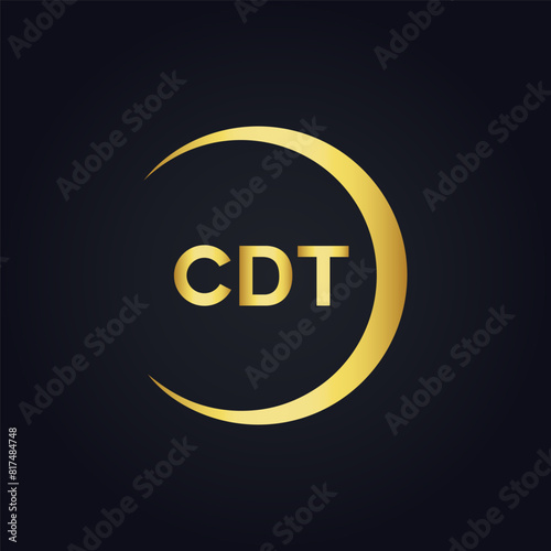 CDT logo. C D T design. White CDT letter. CDT, C D T letter logo design. C D T letter logo design in FIVE, FOUR, THREE, style. letter logo set in one artboard. C D T letter logo vector design.