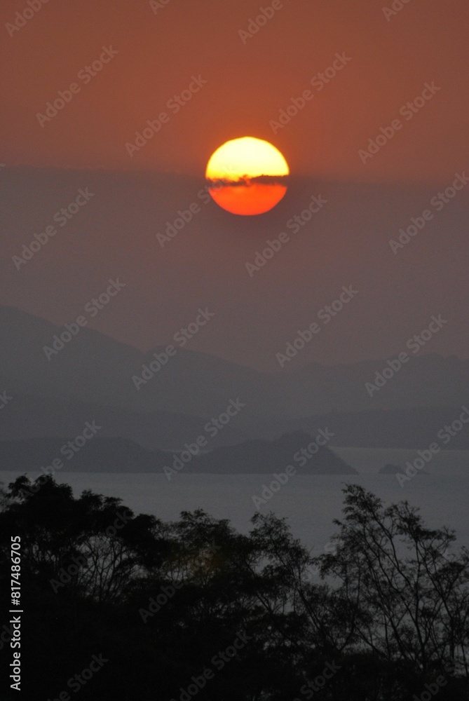 Espectacular atardecer en el Parque Nacional Mochima Estado Sucre,Venezuela. Espectacular atardecer en el Parque Nacional Mochima Estado Sucre,Venezuela.