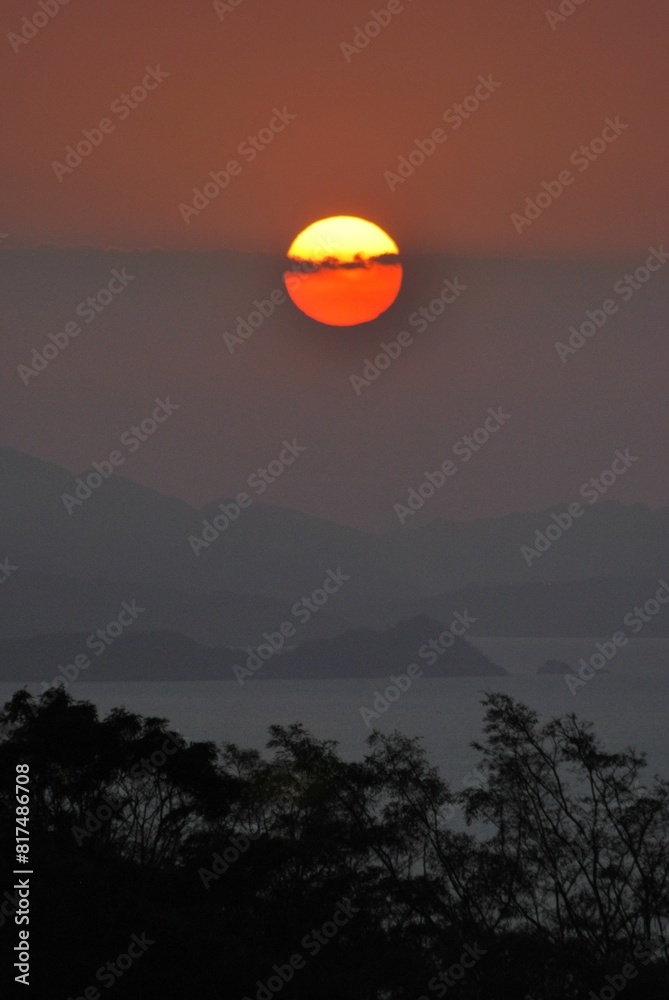 Espectacular atardecer en el Parque Nacional Mochima Estado Sucre,Venezuela. Espectacular atardecer en el Parque Nacional Mochima Estado Sucre,Venezuela.