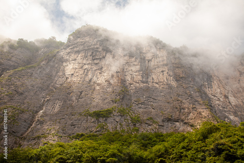 Tianmen Mountain - Heaven's Gate Mountain is a mountain located within Tianmen Mountain National Park, Zhangjiajie, in the northwestern part of Hunan Province, China.