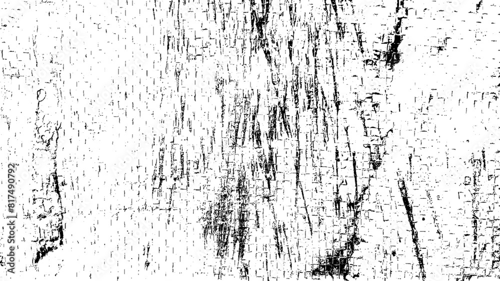 Obraz premium Black grainy texture isolated on white background. Distress overlay textured. Grunge design elements. Dust overlay distress grainy grungy effect. Distressed backdrop vector illustration.