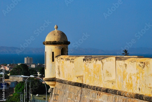 Fototapeta The Castle of San Antonio de la Eminencia is a fortification built in the 17th c