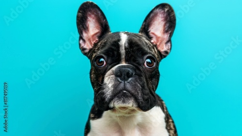 portrait pet  dog  cat  chameleon  iguana on clean background