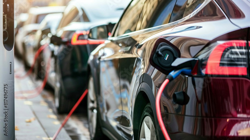 Electric vehicles offer lower operating costs compared to traditional cars. © Papisut