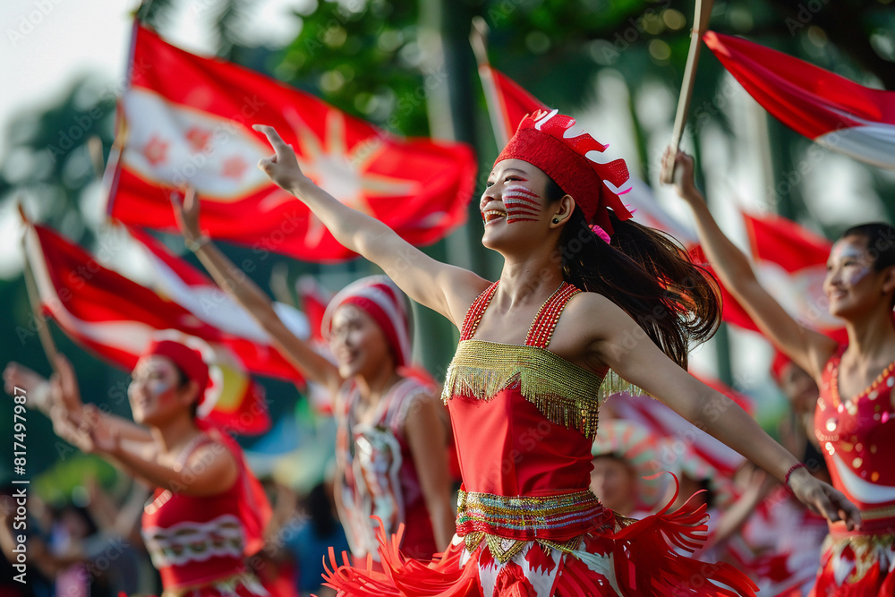 Obraz premium Singapore National Day.