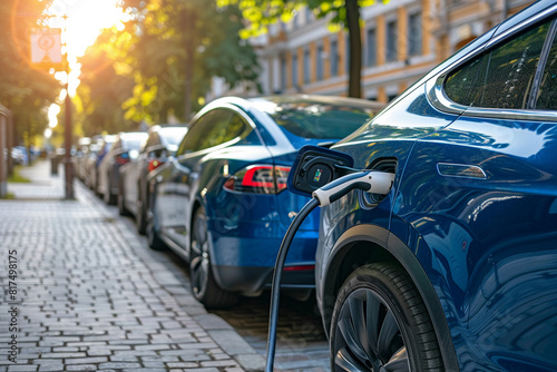 The electric vehicle industry is essential for reducing global oil consumption. © Papisut