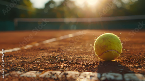 Close-up of tennis ball © ma