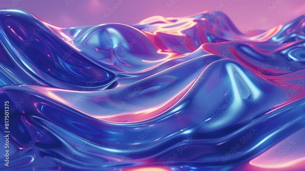 3d abstract blue and purple background with flowing smoke, wavy liquid texture 3d abstract blue and purple background with flowing smoke, wavy liquid texture