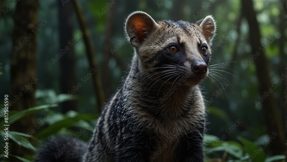 Civet in the jungle Civet in the jungle