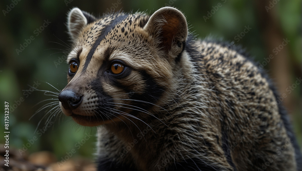 Obraz premium Civet in the jungle 