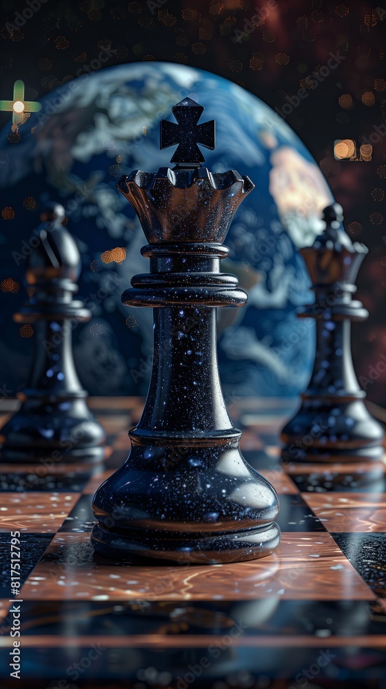 Cosmic Chess Pieces: Strategic Moves on a Galactic Scale Cosmic Chess Pieces: Strategic Moves on a Galactic Scale