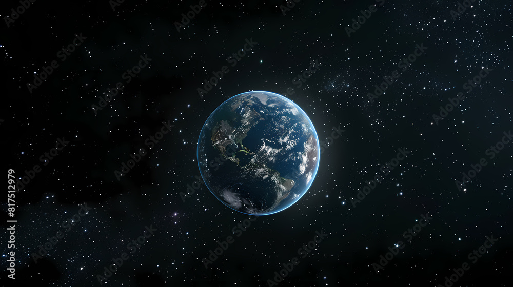 blue earth in space blue earth in space