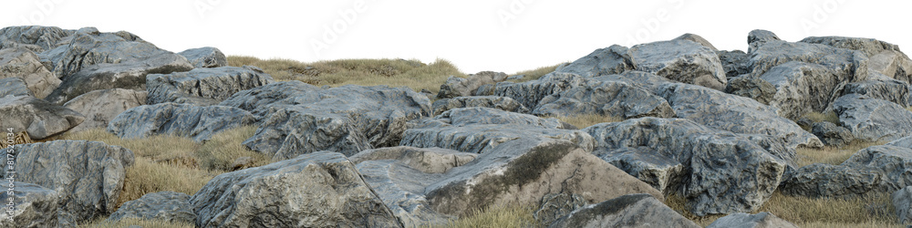 Landscape of Rock and stone on the grass field in summer with isolated on transparent background. PNG file, 3D rendering illustration, Clip art and cut out
Landscape of Rock and stone on the grass field in summer with isolated on transparent background. PNG file, 3D rendering illustration, Clip art and cut out