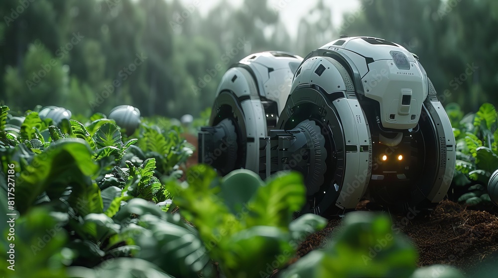 Robot transport of agricultural products in the future Robot transport of agricultural products in the future