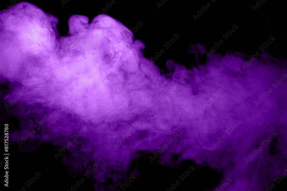 purple smoke steam spray, and abstract vapor water isolated on a black background. concept of texture cold mist or hot vapor, fog effect, and cloud for design air pollution, element smog, dust
purple smoke steam spray, and abstract vapor water isolated on a black background. concept of texture cold mist or hot vapor, fog effect, and cloud for design air pollution, element smog, dust
