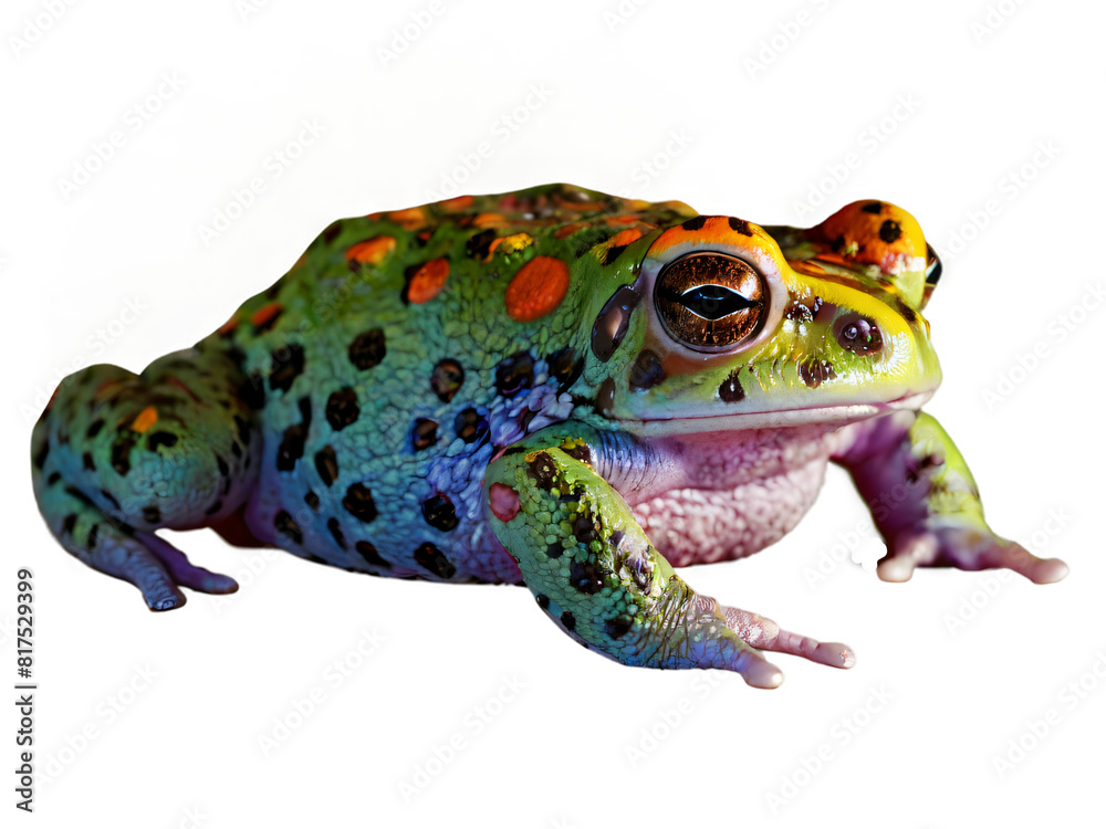 Obraz premium green bullfrog