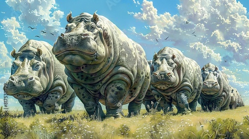 Describe a society where the length of one's hippopotamus