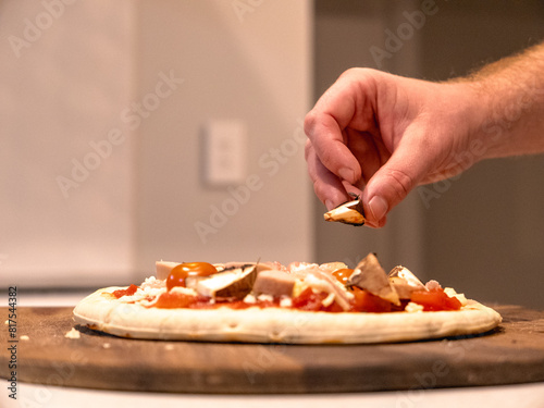 The Birdwood homemade Pizza.