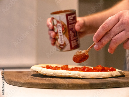 The Birdwood homemade Pizza.