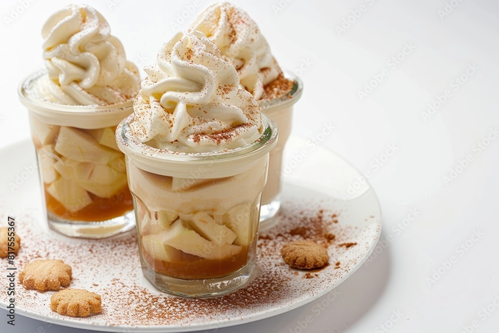 Indulgent Apple Pie and Peppermint Ice Cream Delight Indulgent Apple Pie and Peppermint Ice Cream Delight