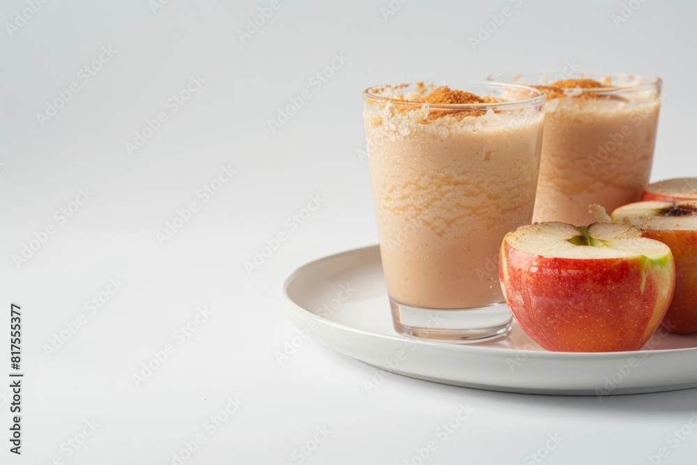 Fall-Inspired Apple Pie Smoothie with Brown Sugar Sprinkle Fall-Inspired Apple Pie Smoothie with Brown Sugar Sprinkle