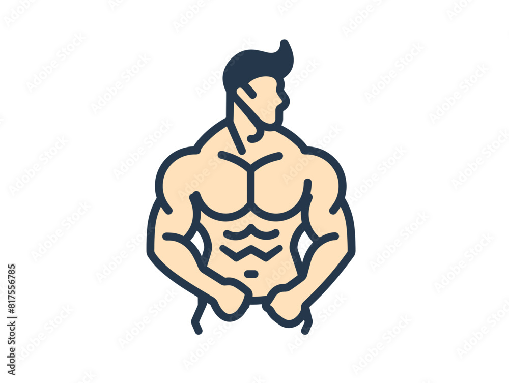 Fototapeta premium illustration of a body