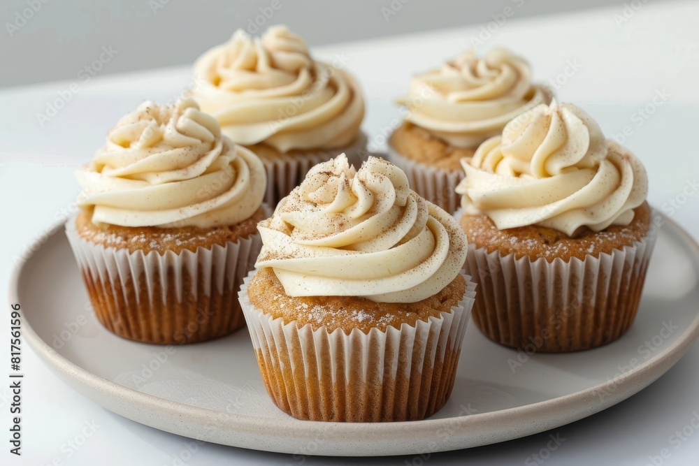 Elegant and Delicious Apple Cupcakes with a Hint of Nutmeg Elegant and Delicious Apple Cupcakes with a Hint of Nutmeg