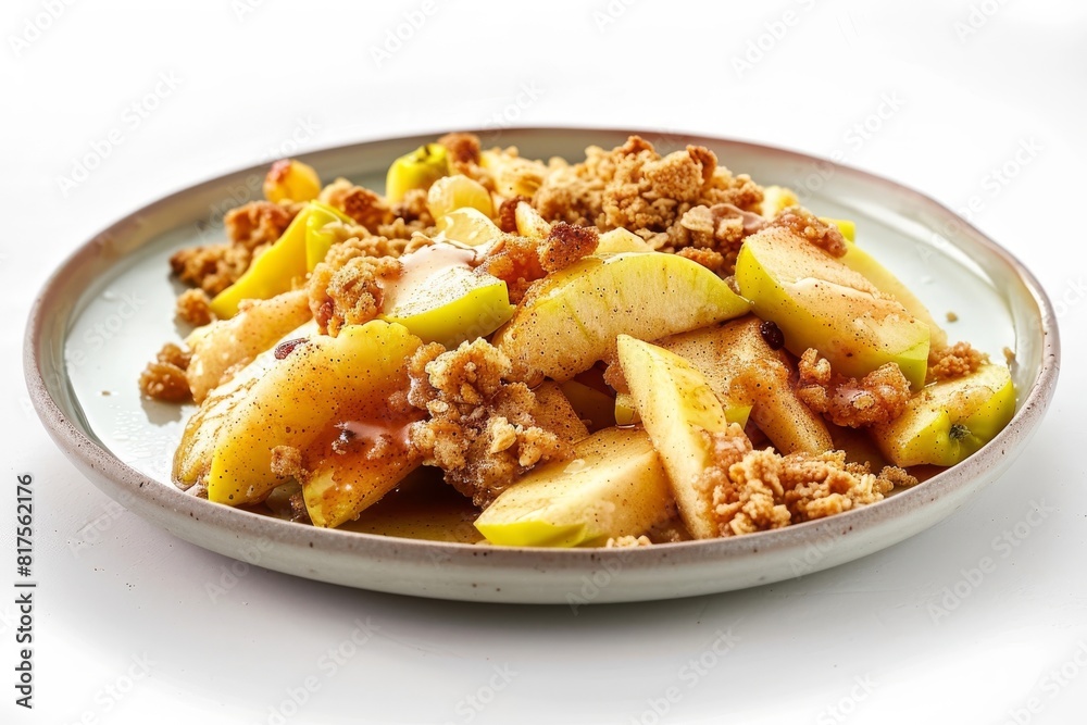 Scrumptious Apple Crisp with Sweet and Tart Apple Filling Scrumptious Apple Crisp with Sweet and Tart Apple Filling