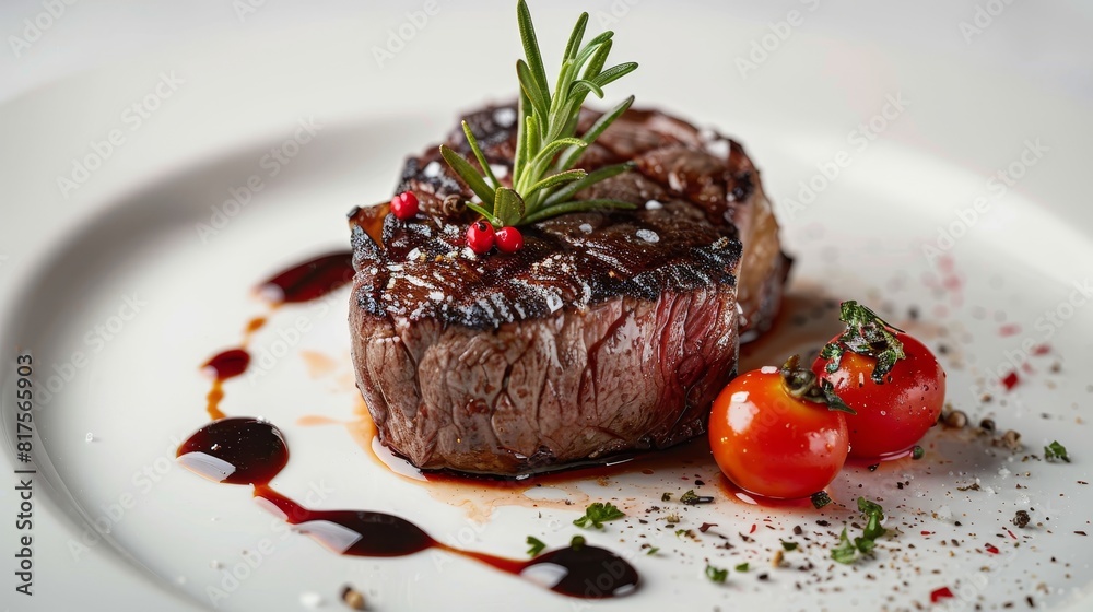 Intimate view of a variety of horse steak cuts, each highlighted for its distinct texture and cooking suitability, isolated background Intimate view of a variety of horse steak cuts, each highlighted for its distinct texture and cooking suitability, isolated background