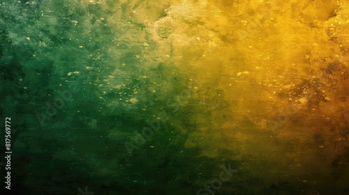 A green and yellow background with a lot of texture and a lot of light