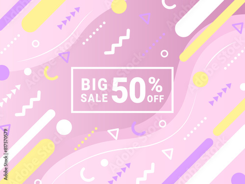 幾何学模様の背景_13