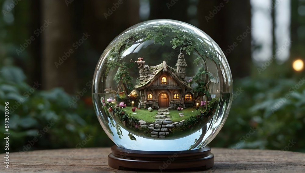 A beautiful crystal ball with a elf village in it with a full body beautiful elf in it perfect clarity photorealistic high definition beautiful quality A beautiful crystal ball with a elf village in it with a full body beautiful elf in it perfect clarity photorealistic high definition beautiful quality