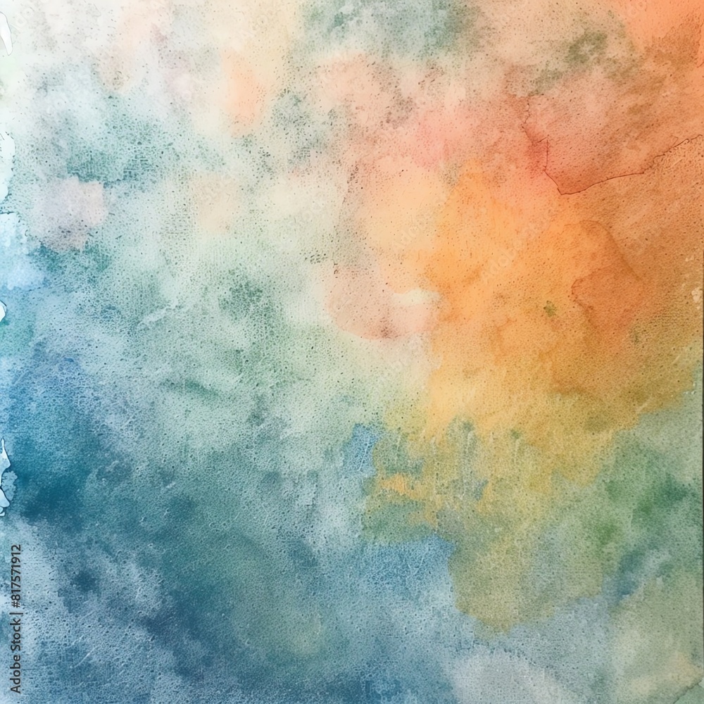 Obraz premium Abstract watercolor painting. Soft pastel colors.