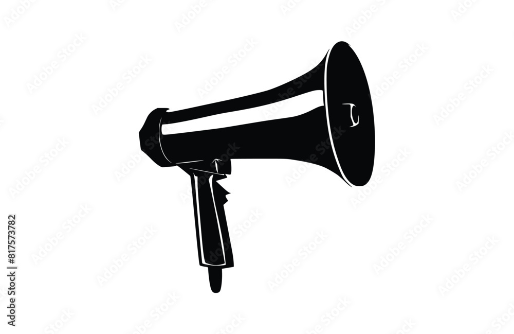 Flat Bullhorn icon symbol vector Illustration. Flat Bullhorn icon symbol vector Illustration.