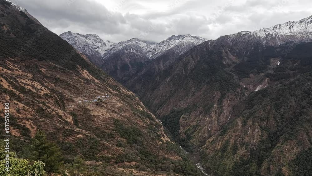 Immersive trekking experience: Lush forests and towering snowy peaks in Lower Langtang Valley Immersive trekking experience: Lush forests and towering snowy peaks in Lower Langtang Valley