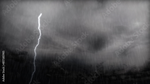 levin on the stormy sky - pretty weather background - photo of nature