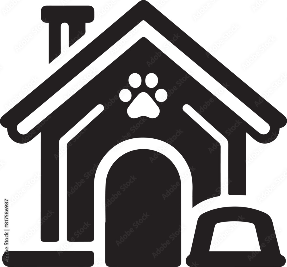 A dog house with Different Style A dog house with Different Style