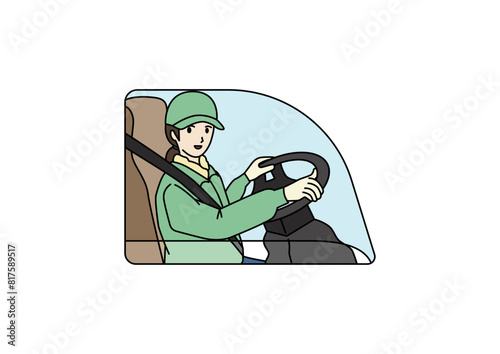 トラック運転手