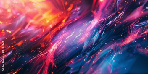 Abstract Background in Red, Blue, and Purple