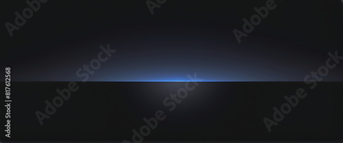 Abstract black gradient background modern luxury studio dark background texture wallpaper Empty black color studio room background, gradient, texture, abstract, blue background texture. ai © Al Amin