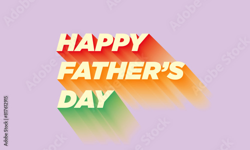 Father's day T- shirt and Father's Day poster or banner template and background. Greetings and presents for Father's Day in flat lay styling. Promotion and shopping template for love dad. Black