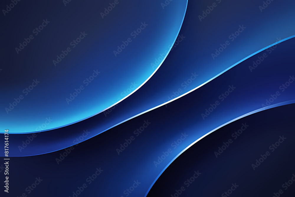 Blue background with elegant lines and waves. Blue background with elegant lines and waves.
