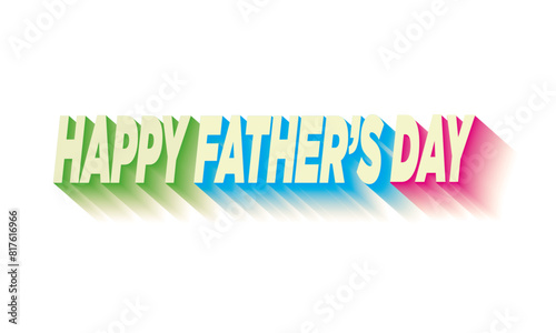 Father's day T- shirt and Father's Day poster or banner template and background. Greetings and presents for Father's Day in flat lay styling. Promotion and shopping template for love dad. Black