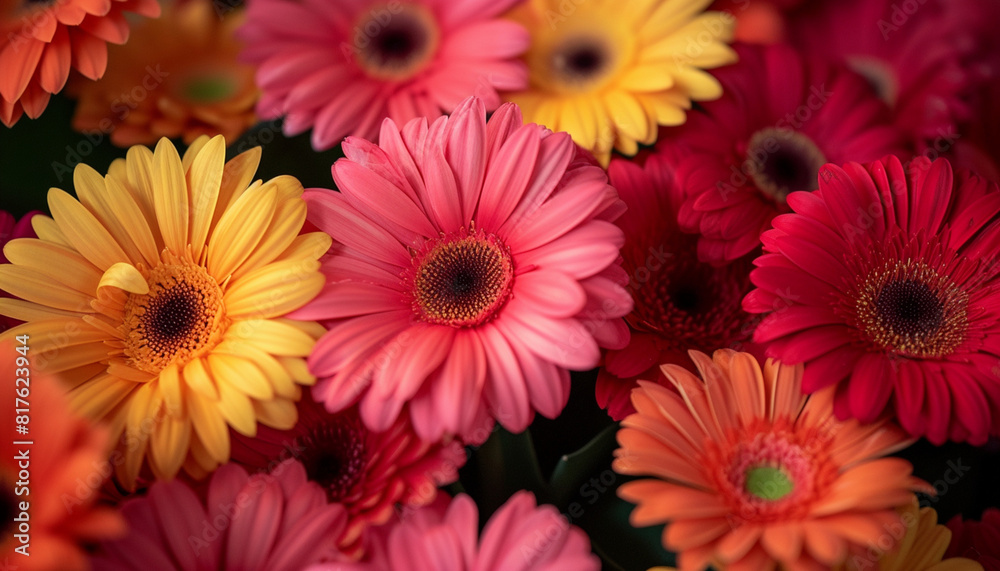 colorful gerber daisies colorful gerber daisies