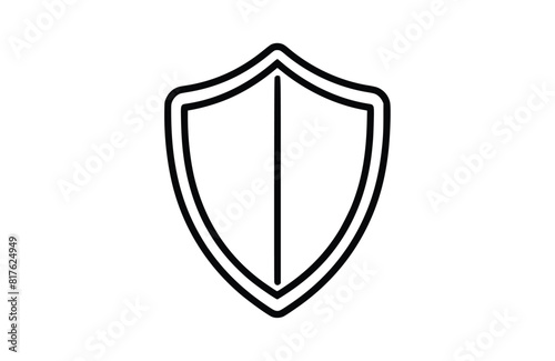 Free Download Shield icon flat vector illustration. - GFXLoad