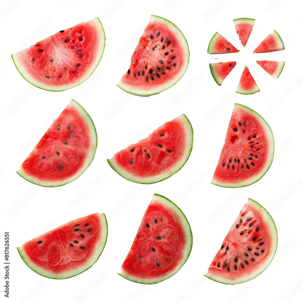 collection of watermelon collection of watermelon